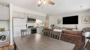 Condo, 1 King Bed with Sofa bed, Patio, Garden View (3 Bears Hideaway ) | Private kitchen | Coffee/tea maker