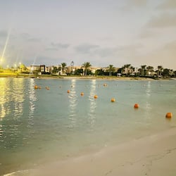 Front of property – evening/night