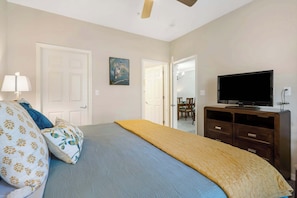 Condo, Multiple Beds, Patio, Garden View (*New* Blue Heron Hideaway) | 2 bedrooms, individually decorated, individually furnished, free WiFi