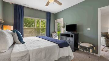 Condo, Multiple Beds, Patio, Garden View (*New* Blue Heron Hideaway) | 2 bedrooms, individually decorated, individually furnished, free WiFi