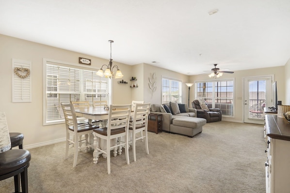 Condo, Multiple Beds, Kitchen (Branson Hilltop Haven) | 2 bedrooms, individually decorated, individually furnished, desk