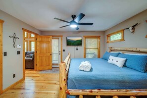 Kabin, Beberapa Tempat Tidur, hot tub, pemandangan gunung (Buck Valley Lodge) | 4 kamar tidur dan didekorasi berbeda-beda
