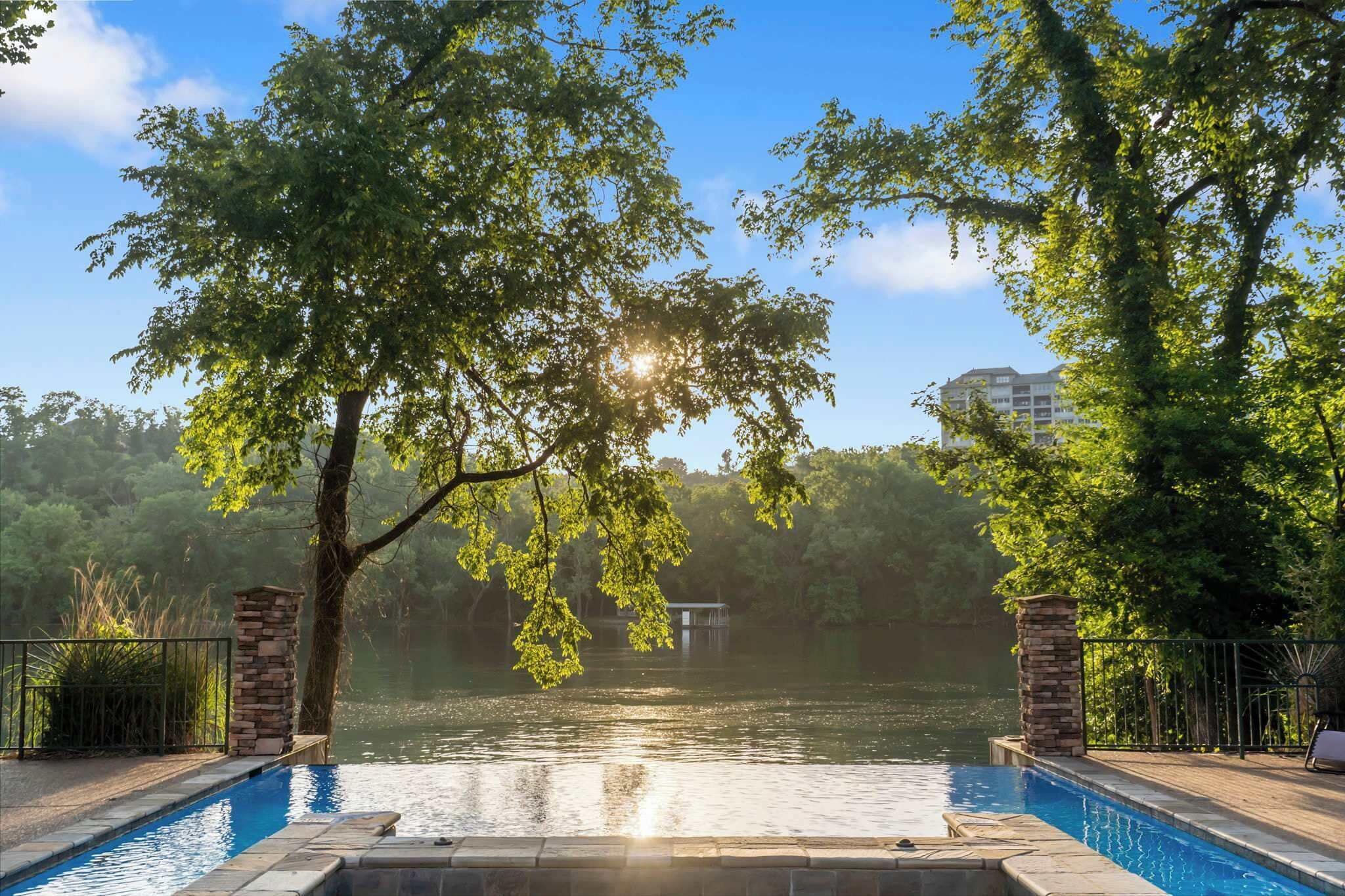 Seasonal outdoor pool