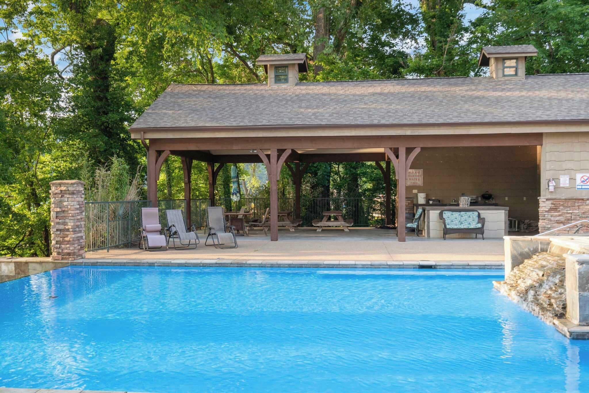 Seasonal outdoor pool