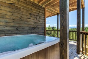 Cabin, Multiple Beds, Hot Tub, Mountain View (Lion's Landing) | Property grounds - Pet Friendly Cabin Hot Tub, Games & Fishing Pond (Sevierville)