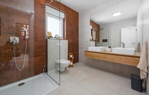 Shower, hair dryer - Beautiful home in Vrsi (Vrsi)