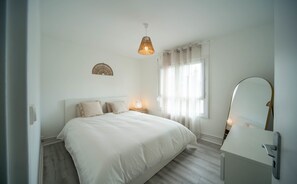 2 habitaciones, wifi gratis y ropa de cama