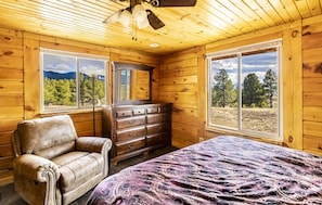 5 bedrooms, iron/ironing board, travel crib, WiFi - Mountain House Sleeps 18, Mins to Ski, Hike, Golf, Fish; Generator;  Fenced Yard (Angel Fire)