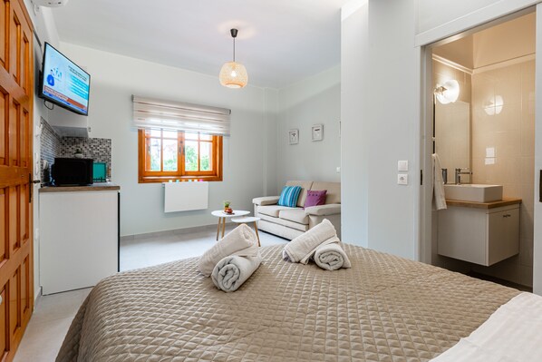 1 bedroom, iron/ironing board, free WiFi, bed sheets