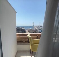 Uitzicht vanaf balkon