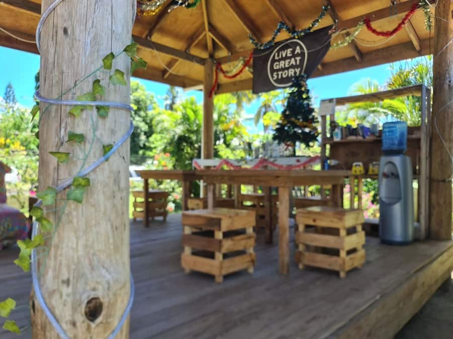 Voorkant van accommodatie