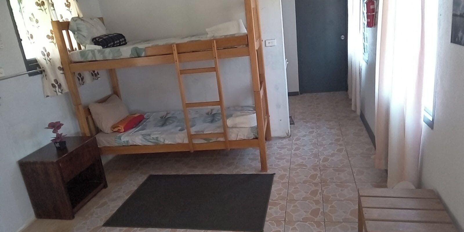 Free WiFi, bed sheets