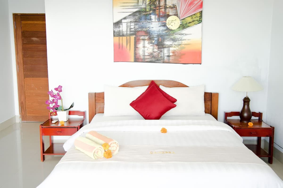 Standard Double Room | Premium bedding, desk, WiFi (free), individually decorated