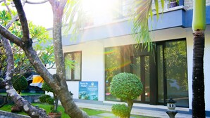 Mặt tiền nơi lưu trú