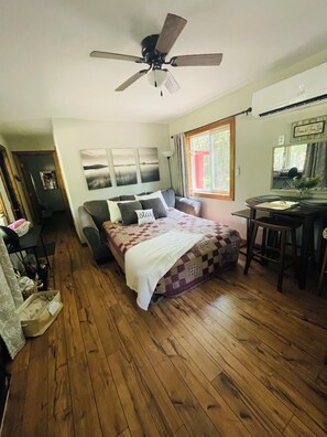 1 soverom og sengetøy