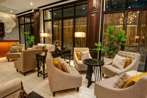 Zona de estar del vestíbulo