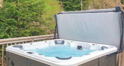 A superbly appointed large two-storey luxury lodge.