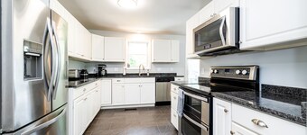 Pet-friendly home near Lake Michigan with fenced in back yard