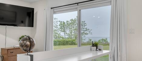 1 slaapkamer, een strijkplank/strijkijzer, wifi, beddengoed