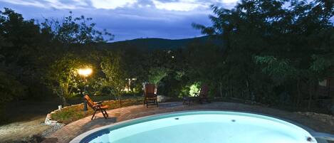 Außenpool, beheizter Pool