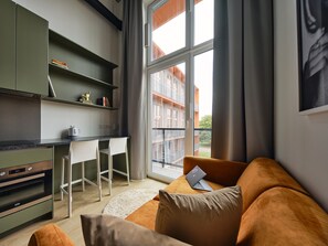 Business-loftsværelse | Opholdsområde | Gulvvarme