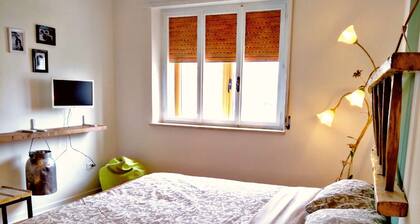 Vacation apartment in the tranquility of the countryside 10 minutes from the sea