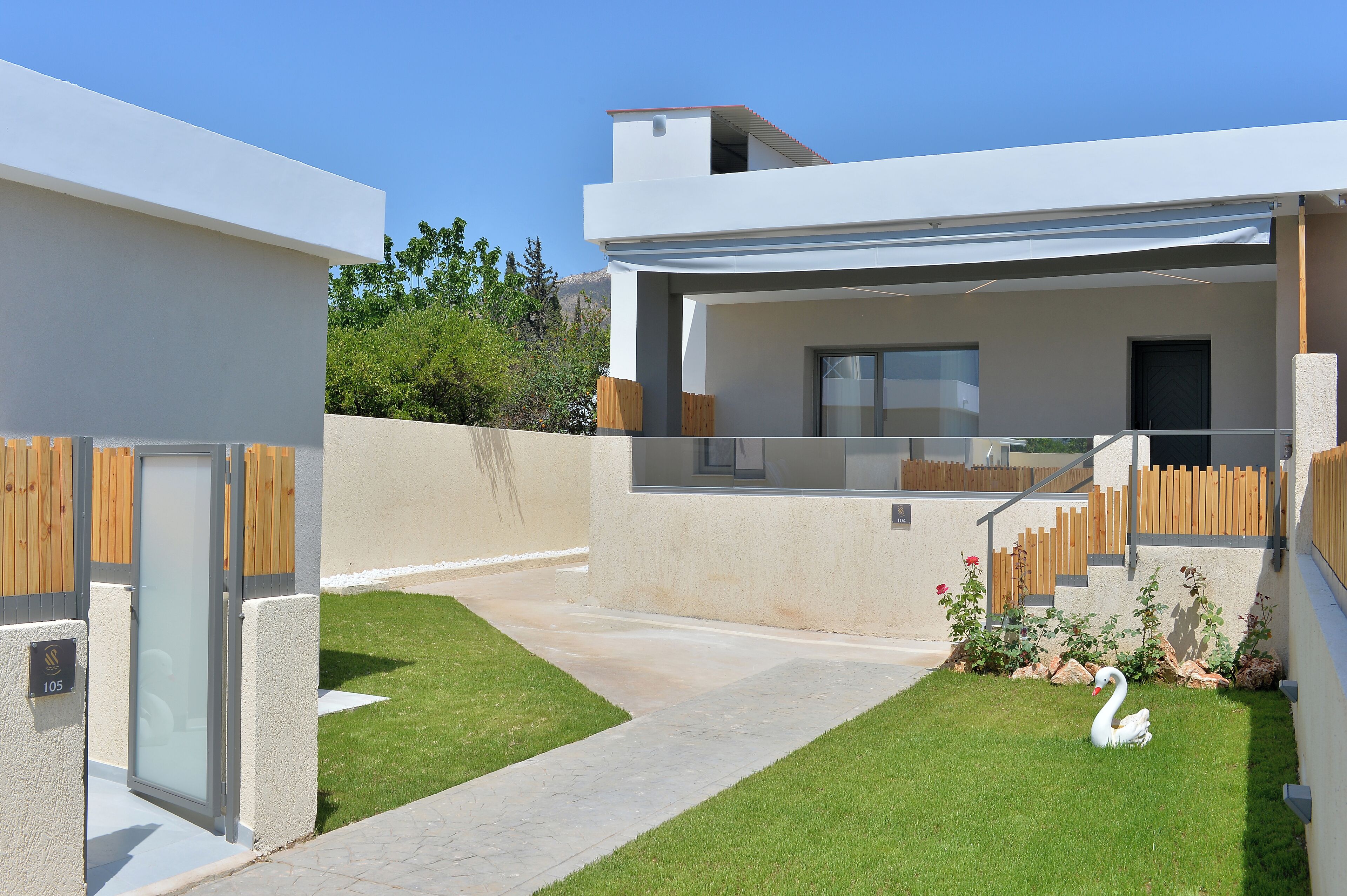 Doppia Standard, 1 letto matrimoniale, vista giardino, al piano terra | Terrazza/patio