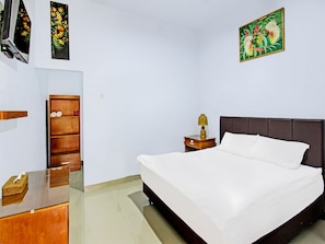 Deluxe Double Room | Desk, free WiFi, bed sheets - OYO 91965 Swan Homestay (Labuhan Pandan)