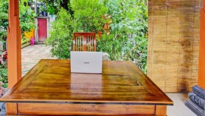 Reception - OYO 91965 Swan Homestay (Labuhan Pandan)