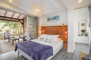 1 dormitorio, caja fuerte, tabla de planchar con plancha y wifi