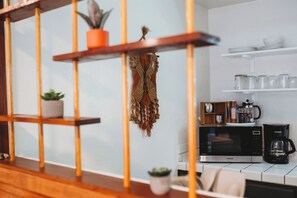 Interior - Escape to this artsy 2-bedroom MCM Guesthouse in charming Phoenix, OR. Unwind in the luxurious spa soaking tub after exploring Southern Oregon. Features high-end design for a stylish, quiet retreat. (Phoenix)