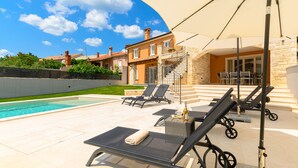 Terrace/patio - Villa Grande Brščići (Istria - Juršići) (Juršići)