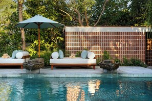 Family Villa, Multiple Bedrooms, Pool View, Poolside | Terrace/patio - Uma Santai Villa Pererenan by Nakula (Canggu)
