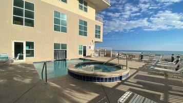 Indoor pool, a heated pool