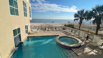 Indoor pool, a heated pool