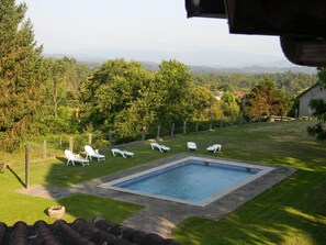 Indoor pool, outdoor pool - Casa Rural con Piscina (Punteareas)