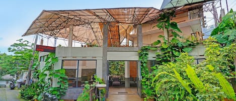 Façade de l’hébergement