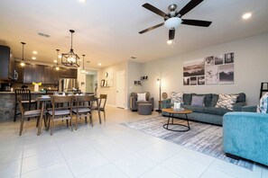 TV, DVD player, stereo, offices