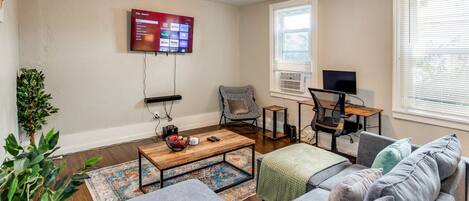 Smart TV, stereo, computer monitors