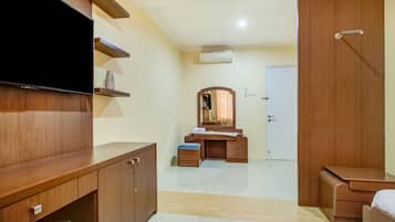 Kamar Double Standar | Wi-Fi gratis dan seprai linen