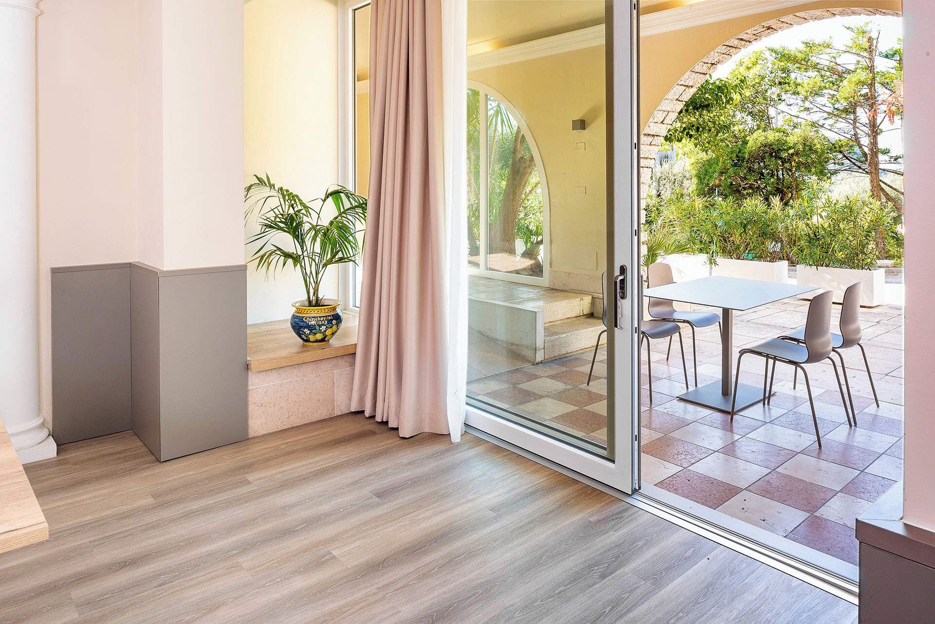 Apartamento, 1 habitación, planta baja | Terraza o patio