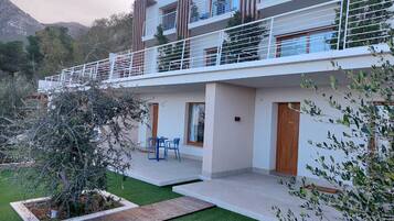 Deluxe-Doppelzimmer, Terrasse, Meerblick