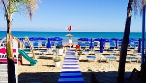 Beach nearby, beach shuttle, beach bar
