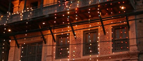 Fachada de la propiedad