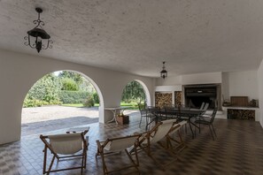 Outdoor dining - LINDA house - 100MQ + garden + parking (Padenghe Sul Garda)