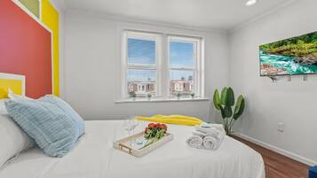 2 phòng ngủ, bộ đồ giường cao cấp