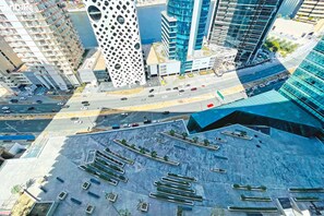 Deluxe Apartment | Balcony view - bnbme | U Bora Towers | 3 + Maids (Dubai)