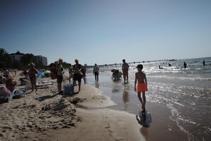 On the beach
