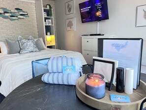 1 soverom, strykejern/-brett, wi-fi (inkludert) og sengetøy