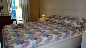 2 habitaciones, tabla de planchar con plancha y wifi gratis 